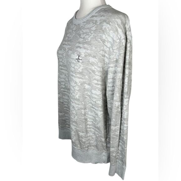 TASC Light Grey Camouflage Riverwalk French Terry Casual Long Sleeve Sweatshirt - Picture 5 of 12